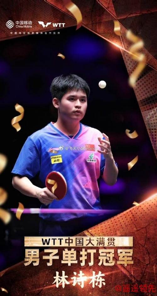 中国大满贯林诗栋逆转马龙夺冠 孙颖莎女单称雄